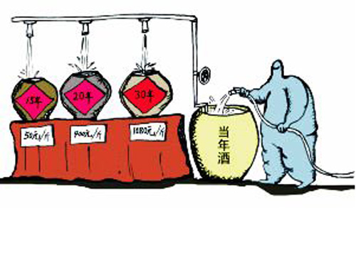 白酒的年份是不是越長越值錢